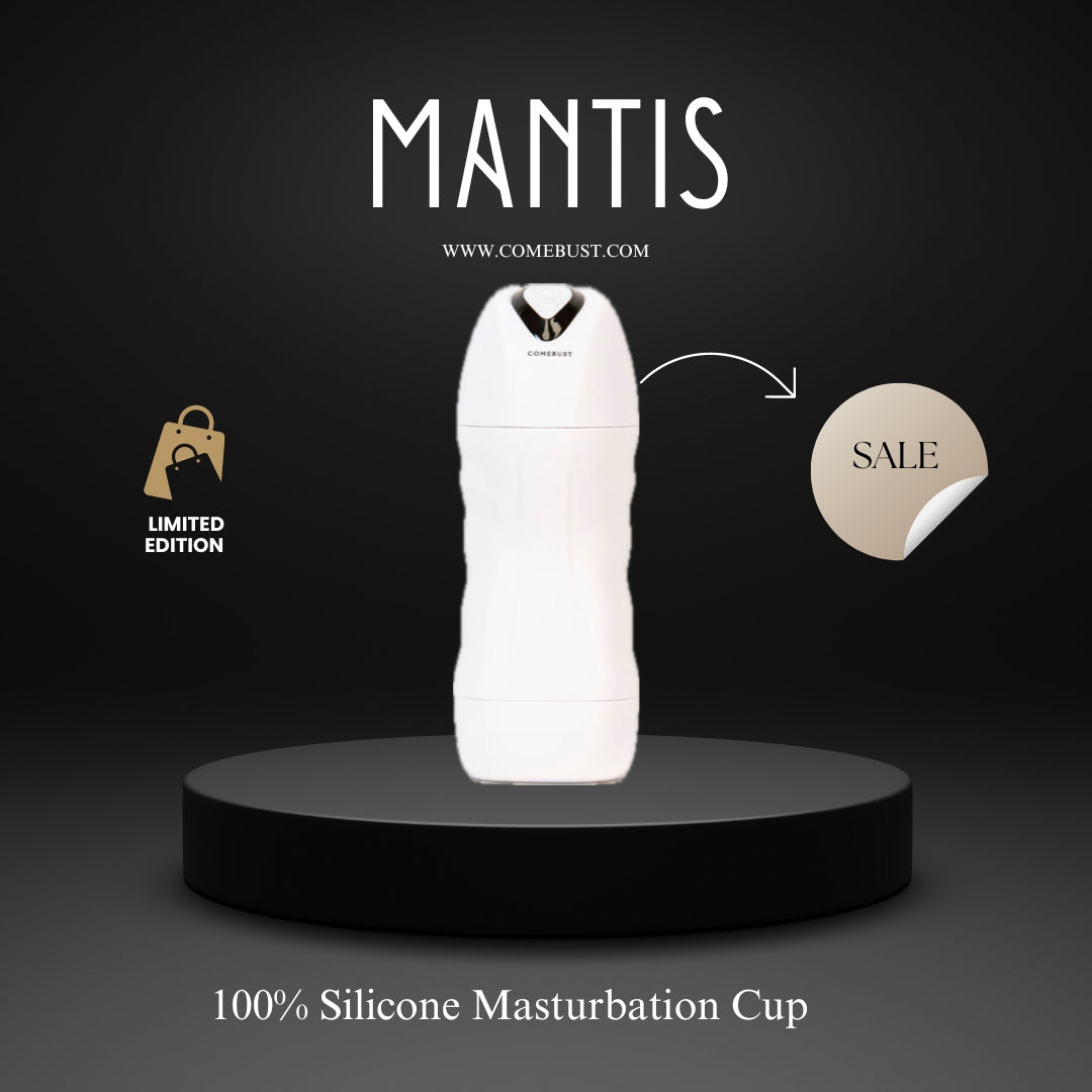 MANTIS 100% Silicone Masturbation Cup 10 Powerful Modes for Men
