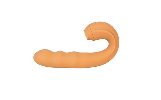 SEAHORSE Dual Vibrator for Women 10 Vibration Patterns Waterproof Rechargeable