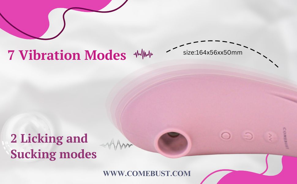 FEATHER Dual Vibrator 7-Speed Vibrator for Women